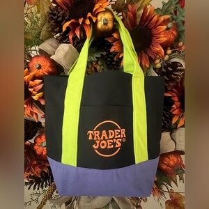 Trader Joes trending mini Halloween canvas tote bags